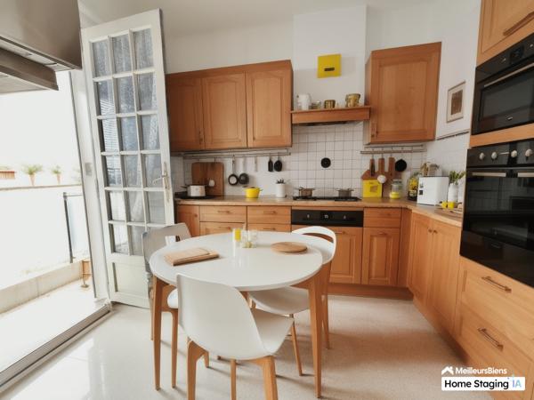 Appartement de type T3, balcon vue Canigou