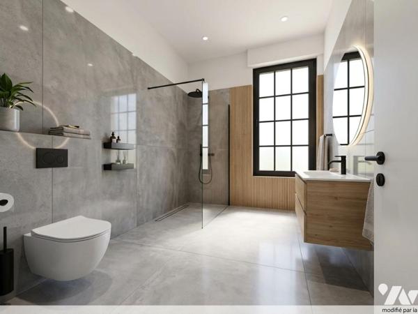 Maison individuelle et terrain attenant