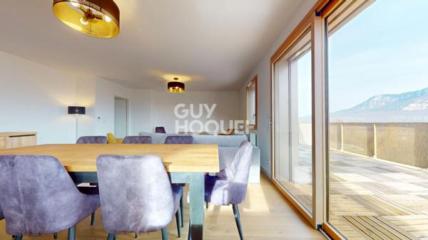 À vendre : Appartement neuf de 5 pièces à La Motte-Servolex à 4 minutes du Bourget du lac