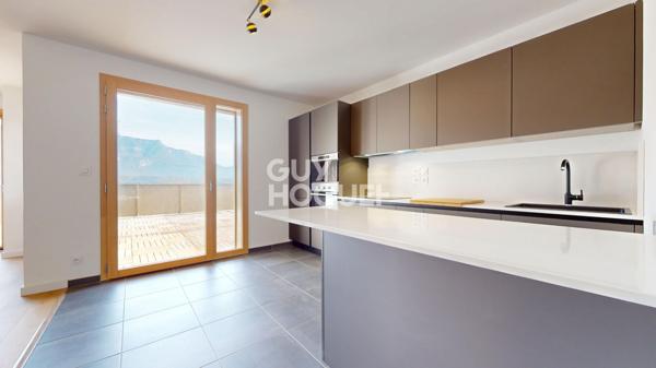 À vendre : Appartement neuf de 5 pièces à La Motte-Servolex à 4 minutes du Bourget du lac