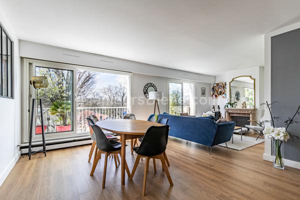 RUEIL-MALMAISON - CENTRE VILLE BOIS PREAU - APPARTEMENT 94 M2 - 3 CHAMBRES - DERNIER ETAGE - BOX - CAVE -