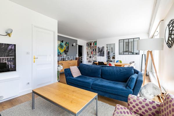 RUEIL-MALMAISON - CENTRE VILLE BOIS PREAU - APPARTEMENT 94 M2 - 3 CHAMBRES - DERNIER ETAGE - BOX - CAVE -