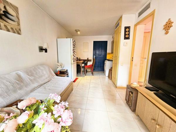 VENTE : appartement T2 LOUÉ (28 m²) CANNES LA BOCCA (06150)