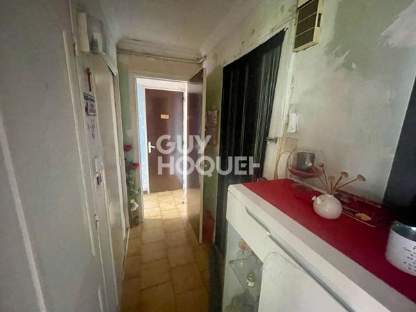 Marseille 13009 , Appartement T3 loué 53 m2 avec véranda