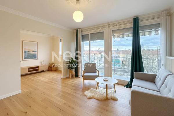 Appartement 4 pièces 2 chambres 1 bureau avec cave et parking - 69500 BRON