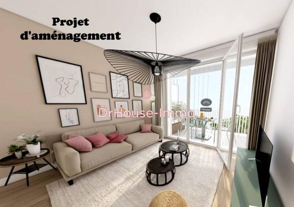 Appartement à vendre 2 pièces de 43 m²