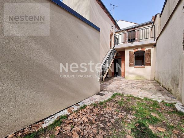 ORLEANS SECTEUR RUE DE LA GARE - MAISON DE VILLE T5  AVEC GARAGE - COUR ET JARDIN  EXCELLENT DPE D