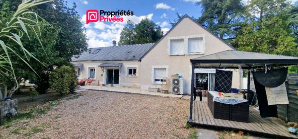 Maison 2 logements - 200 m²- 8 pièces - 6 chambres - terrain de 2158 m²