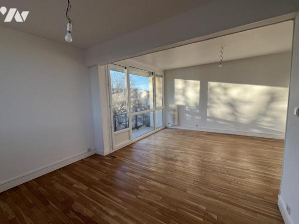 CAEN Rive droite - Appartement de 78 m2 - 3 chambres - balcon - Ascenseur