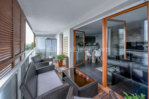 Appartement 3 pièces 61 m2 avec loggia et 2 places de parking- Cergy - quartier recherché