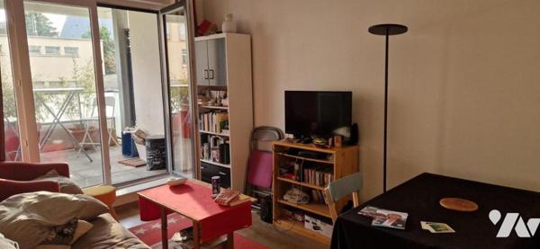 Saint Malo - Clos Cadot - Appartement T2 (44m²) loué - Terrasse (15.5m²) Sud-Ouest - RDC - Parking