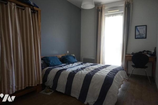Saint Malo - Clos Cadot - Appartement T2 (44m²) loué - Terrasse (15.5m²) Sud-Ouest - RDC - Parking