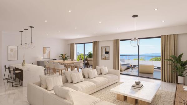 PIETROSELLA (20) appartement à vendre 3 pièces 75 m2 - Vue mer, plage à pieds