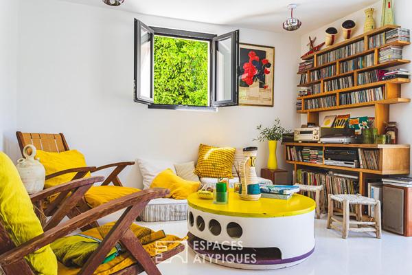 Maison d’artiste et son écrin végétal