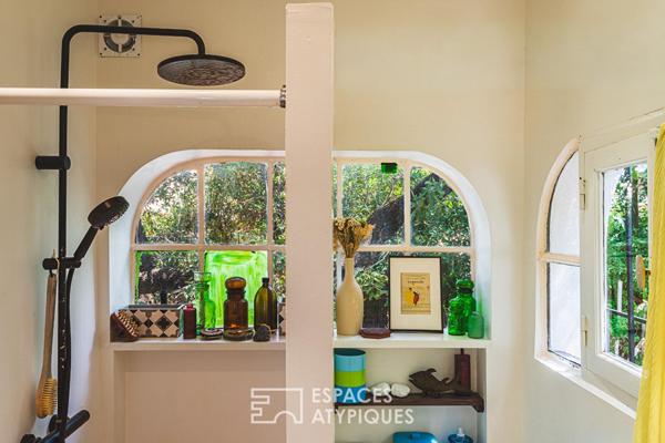 Maison d’artiste et son écrin végétal