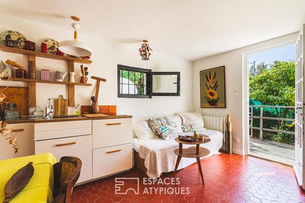 Maison d’artiste et son écrin végétal