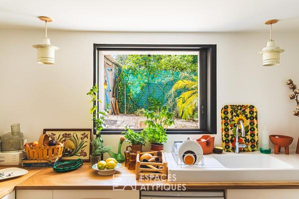 Maison d’artiste et son écrin végétal