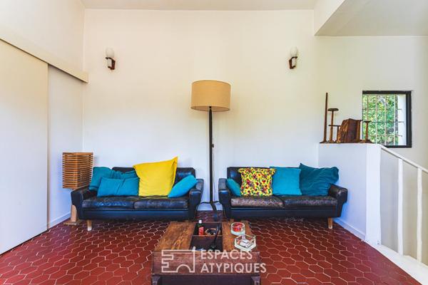 Maison d’artiste et son écrin végétal