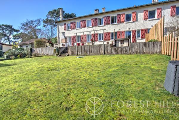La Teste-de-Buch (33260) Entre Arcachon et la forêt : appartement de charme avec grand jardin privatif