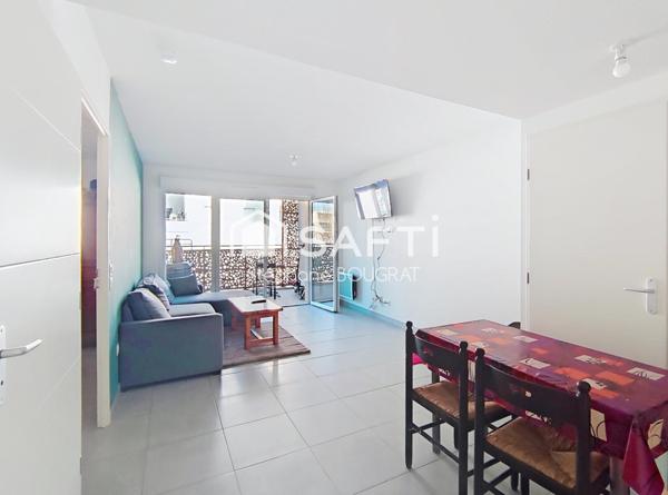 Appartement T2 neuf de 2022 avec balcon et place de parking