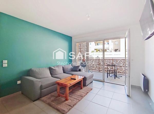 Appartement T2 neuf de 2022 avec balcon et place de parking