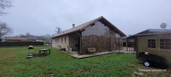 Gaillan-en-Médoc (33340) Maison de plain-pied de 105 m² récente avec grand terrain arboré