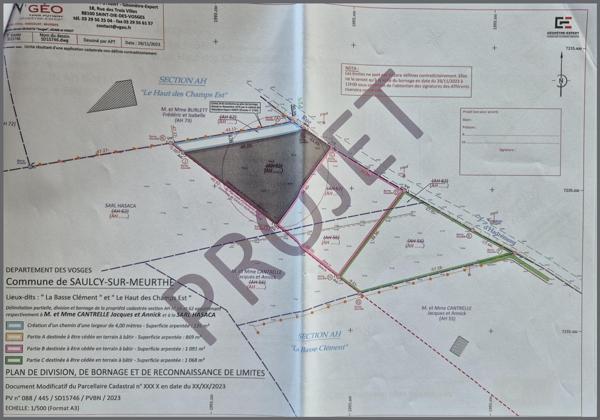 Belle parcelle à batir