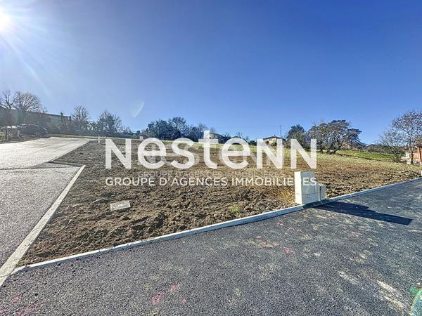 A vendre terrain constructible viabilisé Auch 842 m2