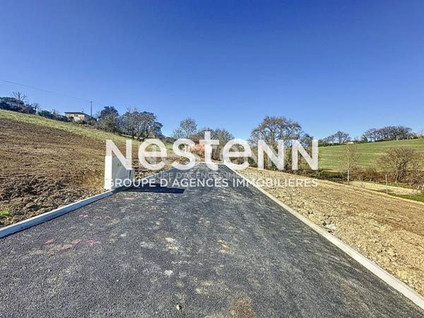 A vendre terrain constructible viabilisé Auch 842 m2