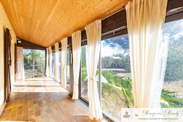 A vendre Maison d'architecte - 136 m2  - LEZIGNAN CORBIERES (11200) - 285 000  HAI