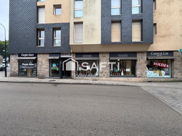 Hyper centre d'Auray : murs commerciaux 40 m²