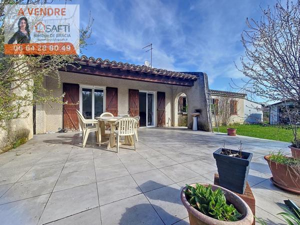 Maison rénovée T5 plain-pied avec garage