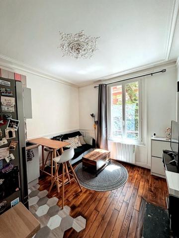 À deux pas des Batignolles et de Montmartre – 2 pièces 22m²