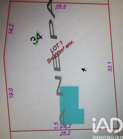 Terrain à vendre 900 m² Auterive