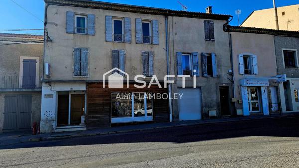 Local commercial au cœur de La Brillanne – 45 m² + réserve de 50m2