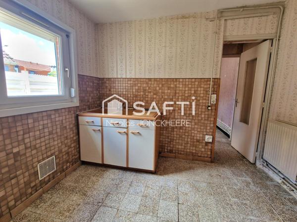 Maison semi individuelle à rénover