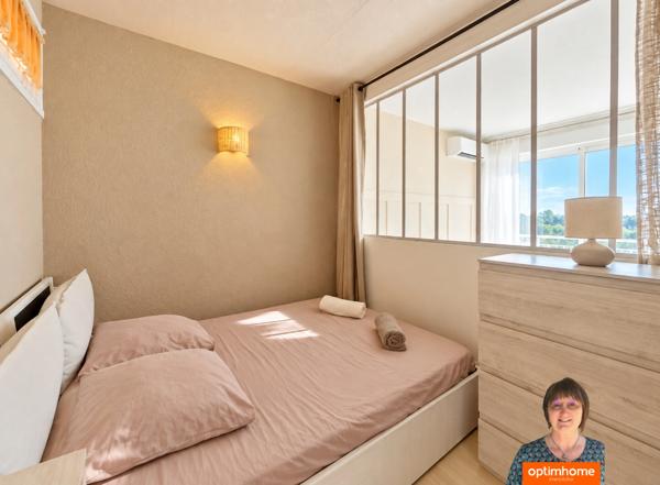 Appartement à vendre T2 cabine lumineux avec loggia LE GRAU DU ROI (30)