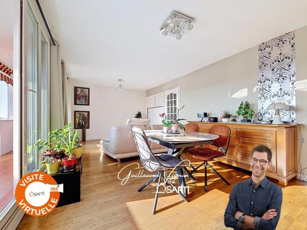 T4 traversant dernier étage, façade isolée