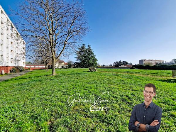 T4 traversant dernier étage, façade isolée