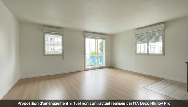 Appartement 3 pièces – 71 m² environ à Saint-Nazaire (ref : 78939SN)