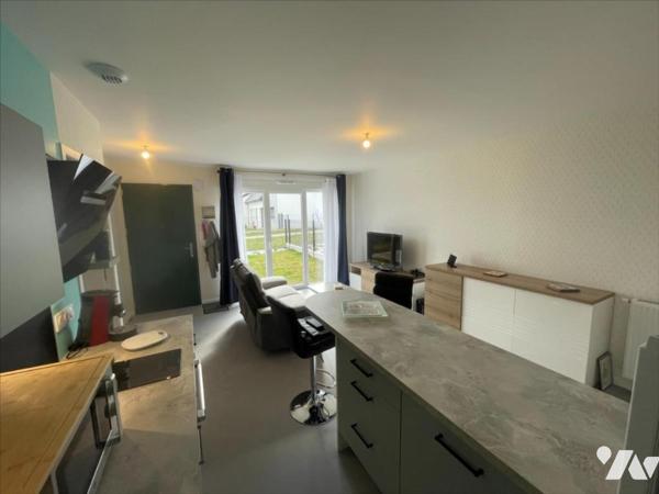 CAEN SUD APPARTEMENT 2 PIECES AVEC JARDIN de 82m²