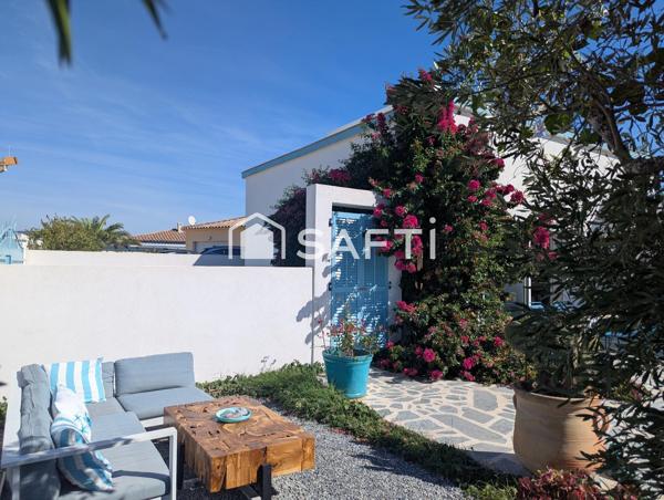 Belle villa récente construite en hauteur avec une vue imprenable sur le rocher de Roquebrune, piscine, possible agrandissement et création d'un garage