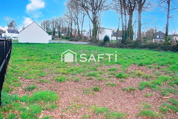 Terrain viabilisé au calme dans résidence