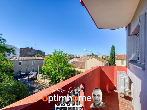 Nîmes Grezan - T2 Climatisé : Balcon, garage et grande cave