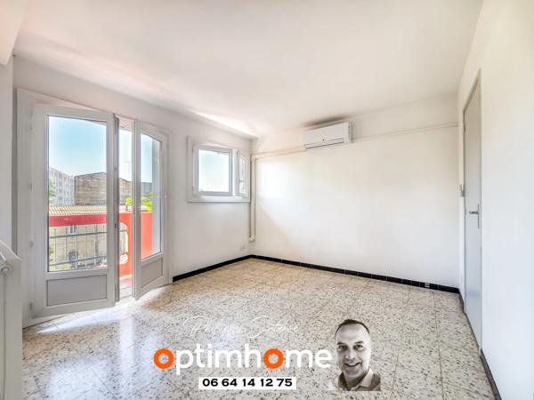 Nîmes Grezan - T2 Climatisé : Balcon, garage et grande cave