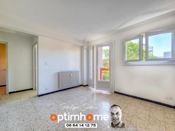Nîmes Grezan - T2 Climatisé : Balcon, garage et grande cave