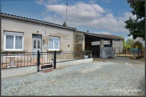 Maison centre de st seurin sur l'isle + dépendance et jardin