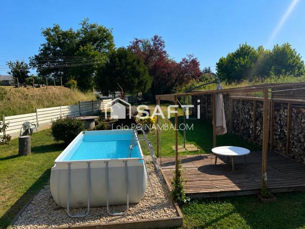Maison de 88 m² sur terrain de 850 m²