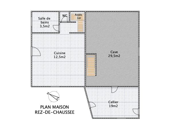 Maison 5 pièces - 88 m²