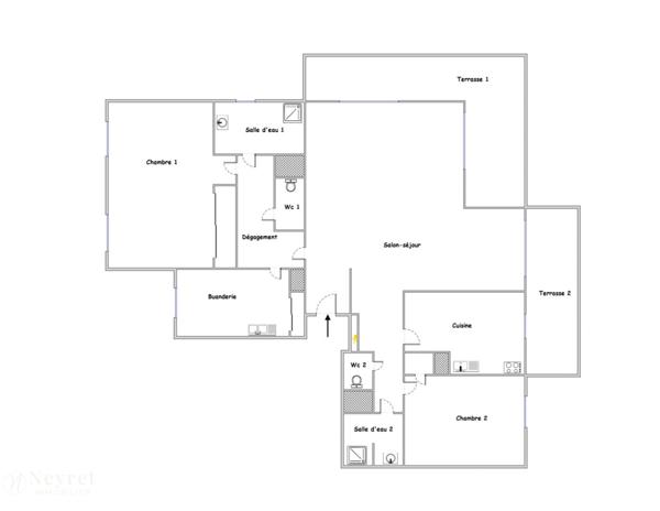Appartement T4 de 114M2 à Villefranche sur Saône